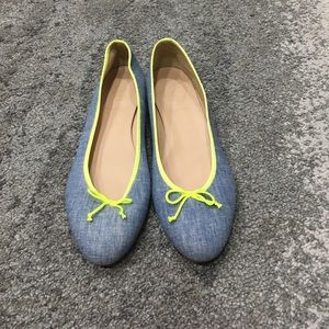 J. Crew ballet flats size 9